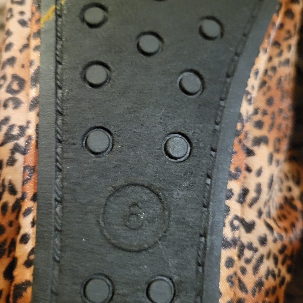 MOSSIMO SUPPLY CO Leopard Print Flat Ballet Shoes Size 6 - Picture 4 of 11